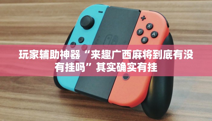 玩家辅助神器“来趣广西麻将到底有没有挂吗”其实确实有挂