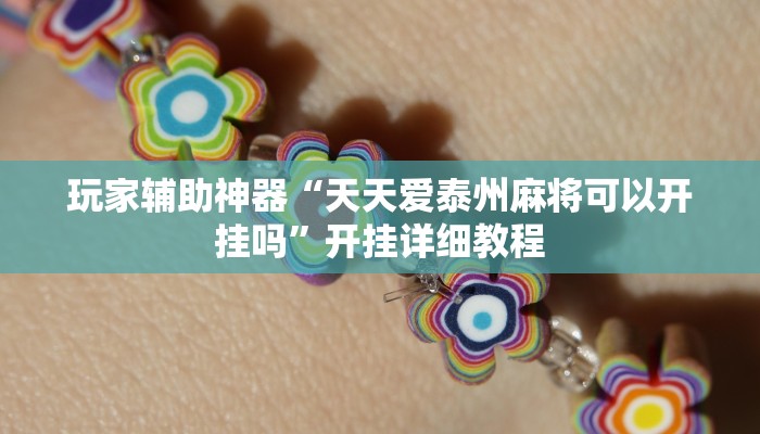 玩家辅助神器“天天爱泰州麻将可以开挂吗”开挂详细教程