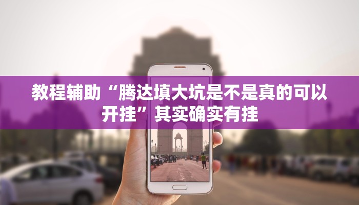 教程辅助“腾达填大坑是不是真的可以开挂”其实确实有挂