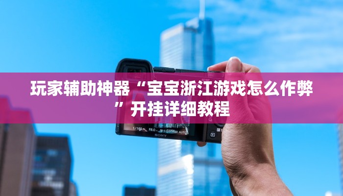 玩家辅助神器“宝宝浙江游戏怎么作弊”开挂详细教程