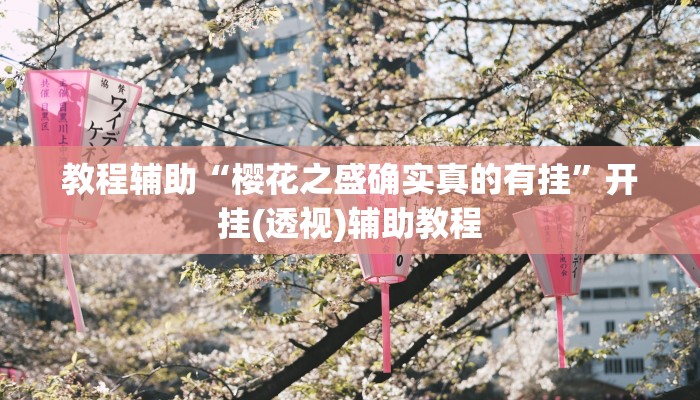 教程辅助“樱花之盛确实真的有挂”开挂(透视)辅助教程