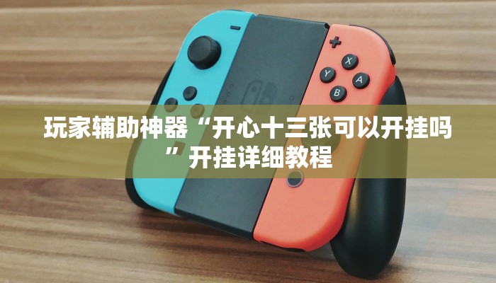 玩家辅助神器“开心十三张可以开挂吗”开挂详细教程