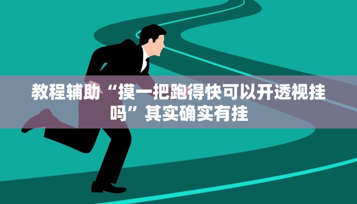 教程辅助“摸一把跑得快可以开透视挂吗”其实确实有挂