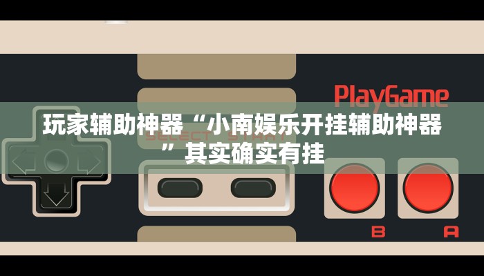 玩家辅助神器“小南娱乐开挂辅助神器”其实确实有挂