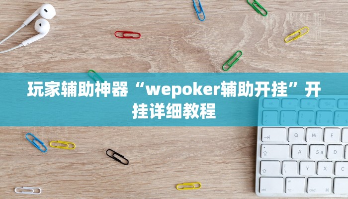 玩家辅助神器“wepoker辅助开挂”开挂详细教程