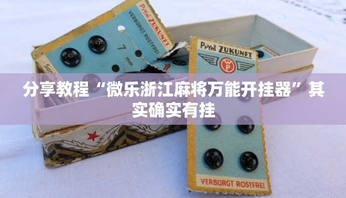 分享教程“微乐浙江麻将万能开挂器”其实确实有挂