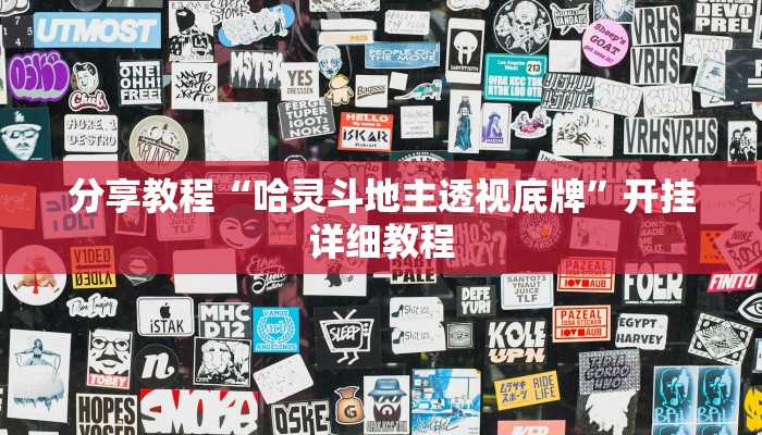 分享教程“哈灵斗地主透视底牌”开挂详细教程