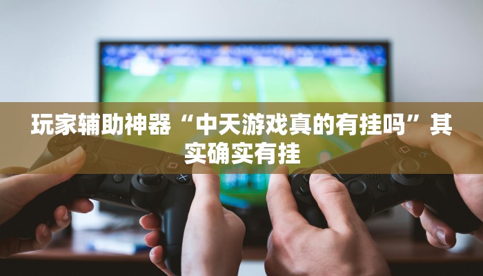 玩家辅助神器“中天游戏真的有挂吗”其实确实有挂