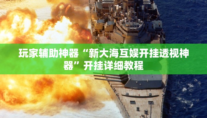 玩家辅助神器“新大海互娱开挂透视神器”开挂详细教程