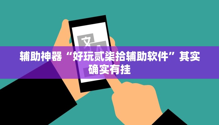 辅助神器“好玩贰柒拾辅助软件”其实确实有挂