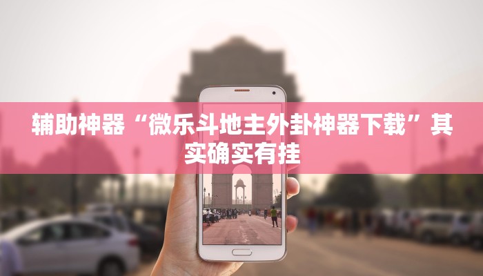 辅助神器“微乐斗地主外卦神器下载”其实确实有挂