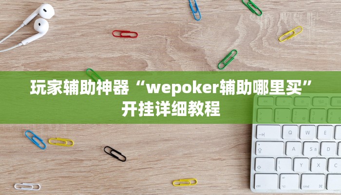玩家辅助神器“wepoker辅助哪里买”开挂详细教程