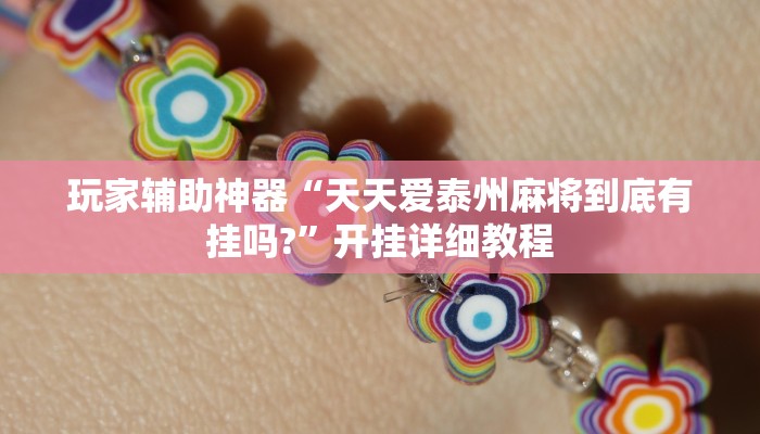 玩家辅助神器“天天爱泰州麻将到底有挂吗?”开挂详细教程