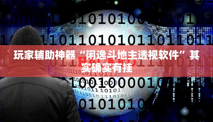 玩家辅助神器“闲逸斗地主透视软件”其实确实有挂