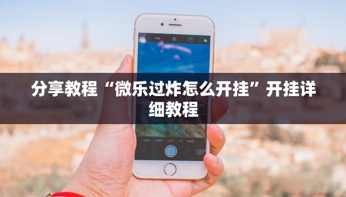 分享教程“微乐过炸怎么开挂”开挂详细教程