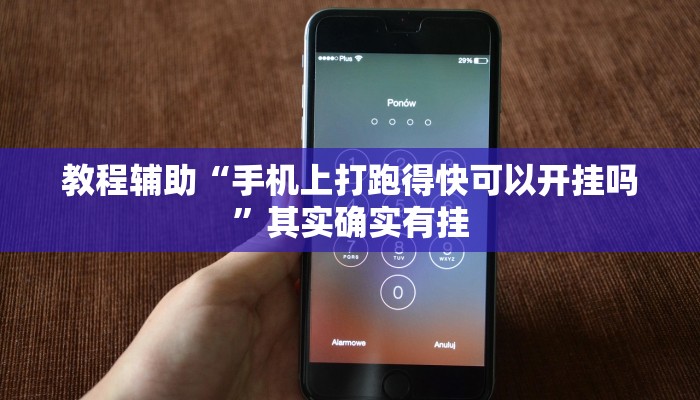 教程辅助“手机上打跑得快可以开挂吗”其实确实有挂