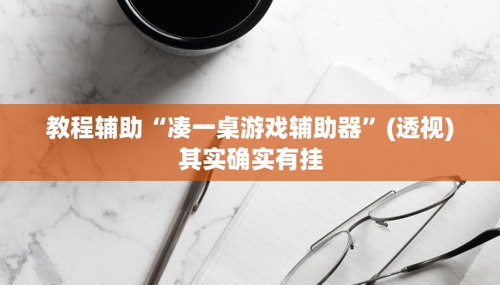 教程辅助“凑一桌游戏辅助器”(透视)其实确实有挂