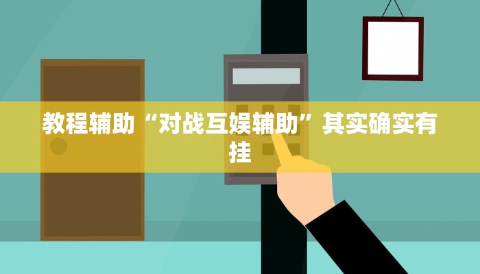 教程辅助“对战互娱辅助”其实确实有挂