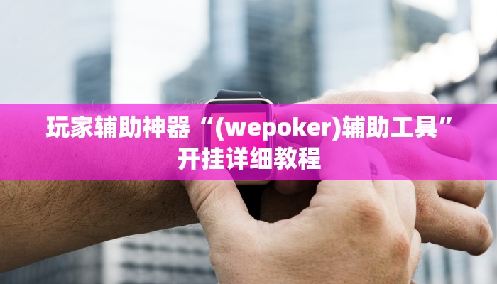 玩家辅助神器“(wepoker)辅助工具”开挂详细教程