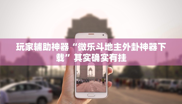 玩家辅助神器“微乐斗地主外卦神器下载”其实确实有挂 玩家辅助神器“微乐斗地主外卦神器下载”其实确实有挂