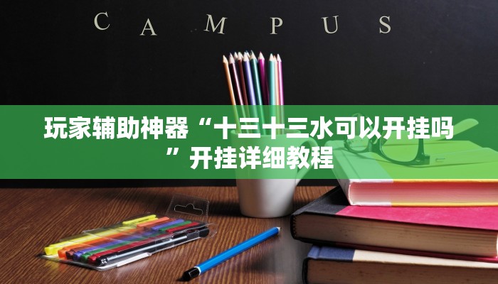 玩家辅助神器“十三十三水可以开挂吗”开挂详细教程