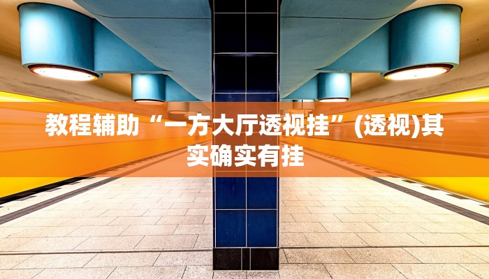 教程辅助“一方大厅透视挂”(透视)其实确实有挂 教程辅助“一方大厅透视挂”(透视)其实确实有挂