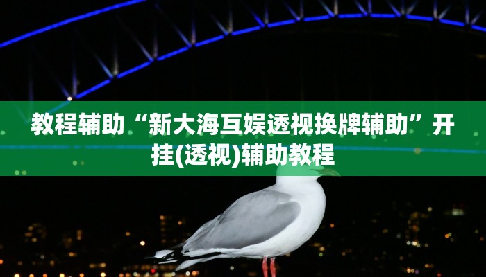 教程辅助“新大海互娱透视换牌辅助”开挂(透视)辅助教程 教程辅助“新大海互娱透视换牌辅助”开挂(透视)辅助教程