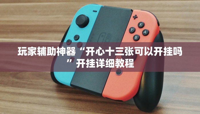 玩家辅助神器“开心十三张可以开挂吗”开挂详细教程