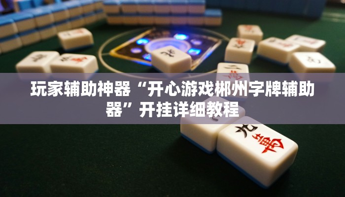 玩家辅助神器“开心游戏郴州字牌辅助器”开挂详细教程 玩家辅助神器“开心游戏郴州字牌辅助器”开挂详细教程