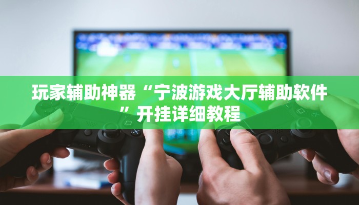 玩家辅助神器“宁波游戏大厅辅助软件”开挂详细教程