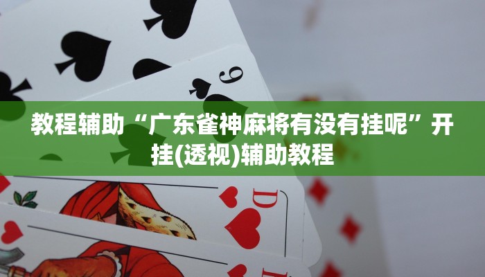 教程辅助“广东雀神麻将有没有挂呢”开挂(透视)辅助教程 教程辅助“广东雀神麻将有没有挂呢”开挂(透视)辅助教程