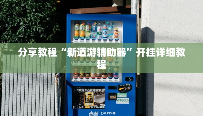 分享教程“新道游辅助器”开挂详细教程