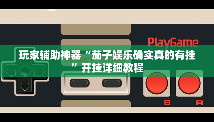 玩家辅助神器“茄子娱乐确实真的有挂”开挂详细教程 玩家辅助神器“茄子娱乐确实真的有挂”开挂详细教程