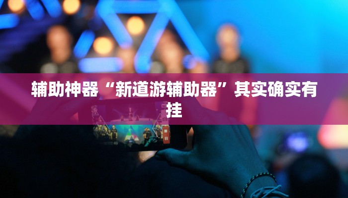 辅助神器“新道游辅助器”其实确实有挂 辅助神器“新道游辅助器”其实确实有挂