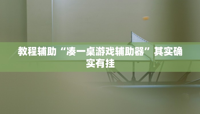 玩家辅助神器“闽悦福建麻将真的有挂吗”开挂详细教程