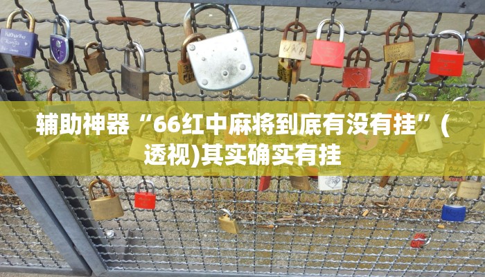 辅助神器“66红中麻将到底有没有挂”(透视)其实确实有挂 辅助神器“66红中麻将到底有没有挂”(透视)其实确实有挂