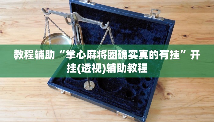 教程辅助“掌心麻将圈确实真的有挂”开挂(透视)辅助教程